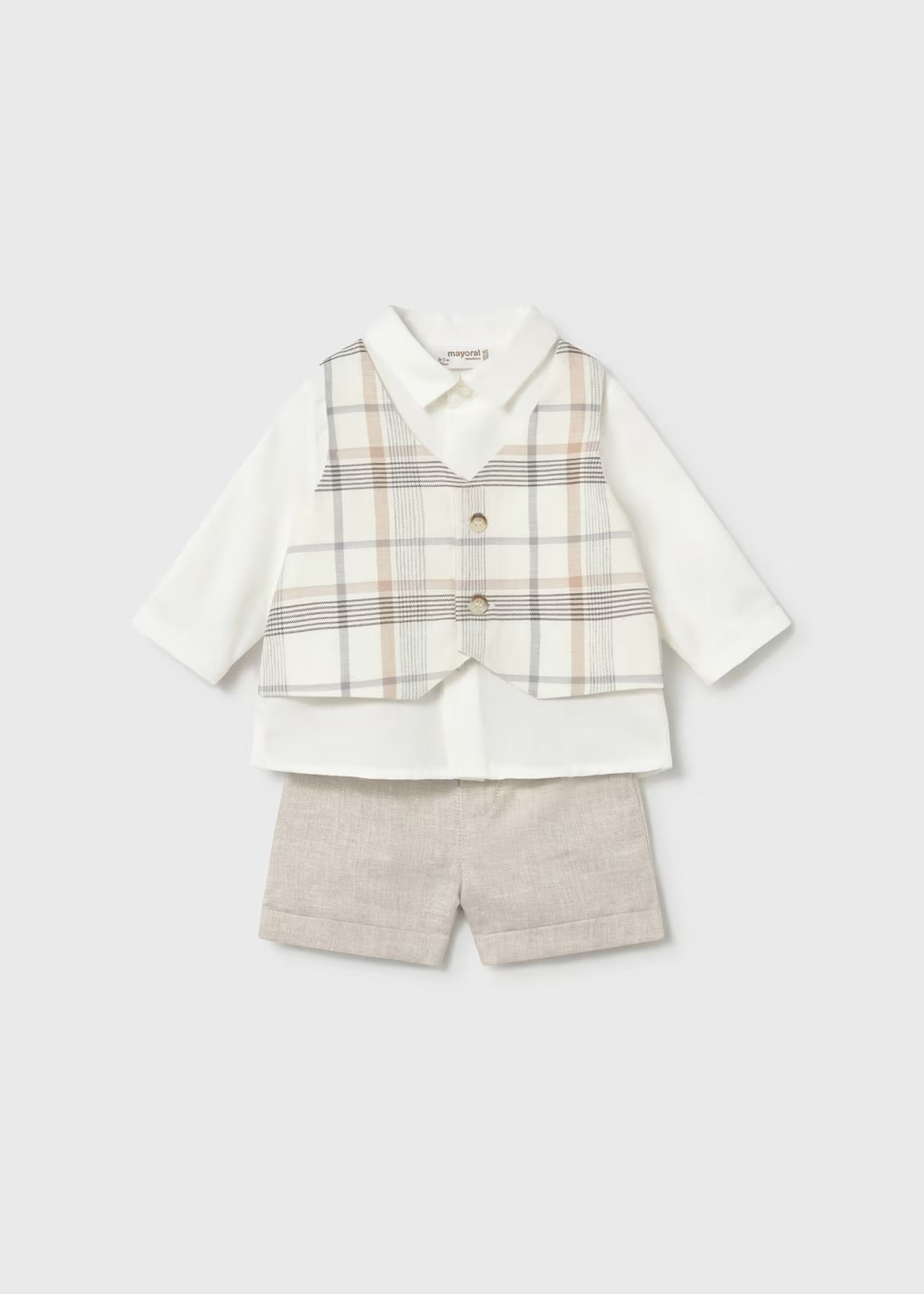 Set pantaloni scurti nou-nascut Mayoral