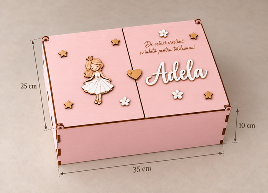 Cufar din lemn personalizat