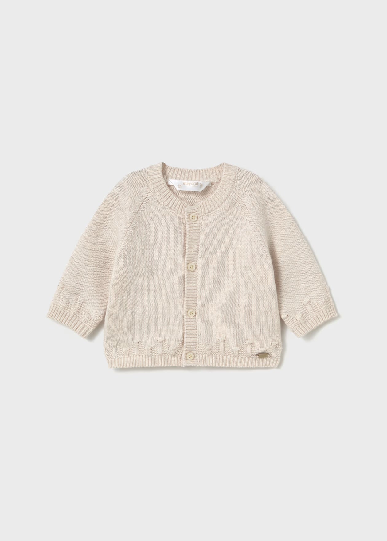 Jacheta tip cardigan nou-nascut