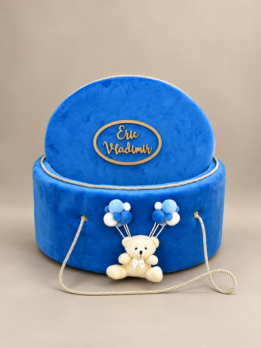 Cufar din catifea personalizat