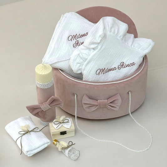 Set cufar, trusou si lumanare Milena