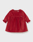Rochie catifea nou-nascut