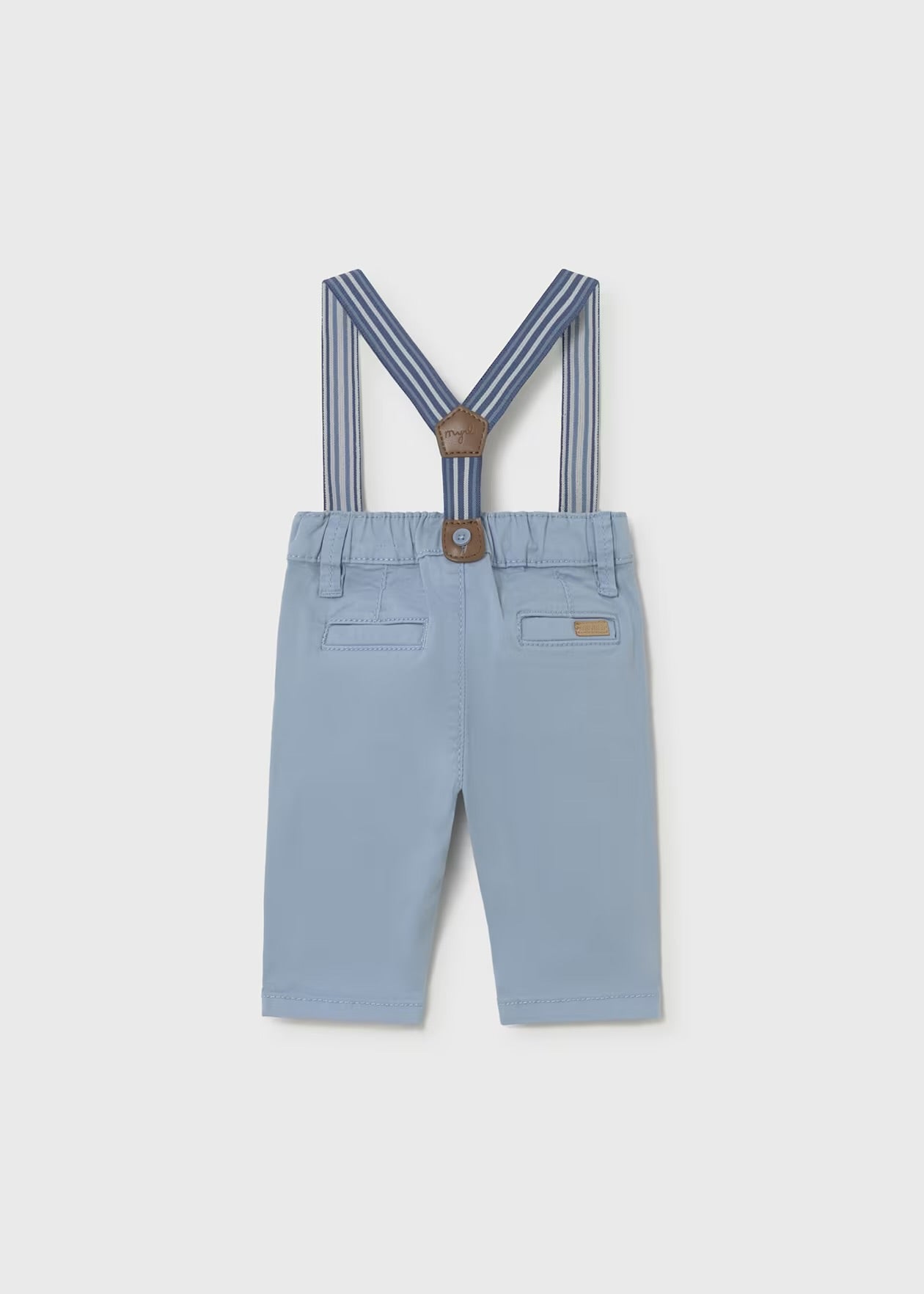 Pantaloni lungi bretele nou-nascut