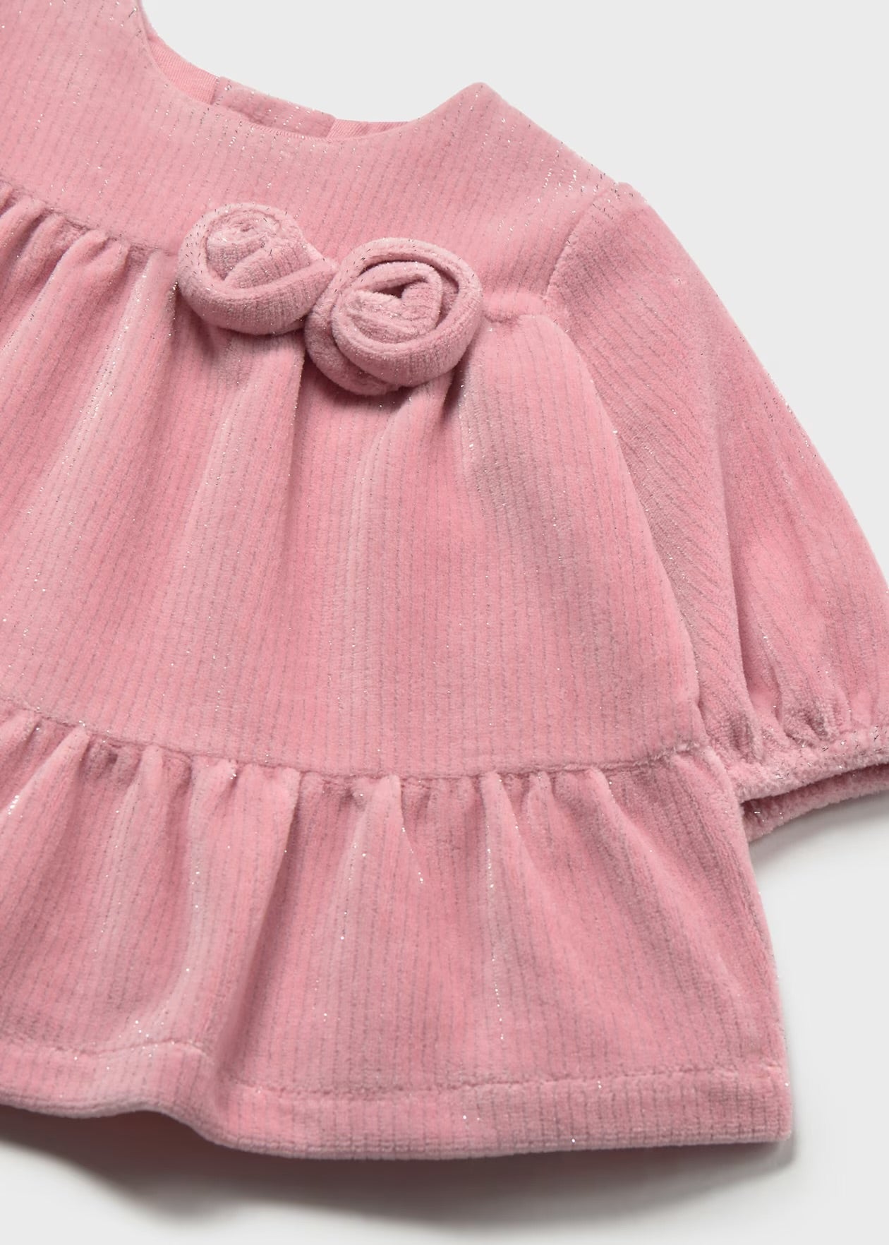 Rochie catifelata nou-nascut Mayoral