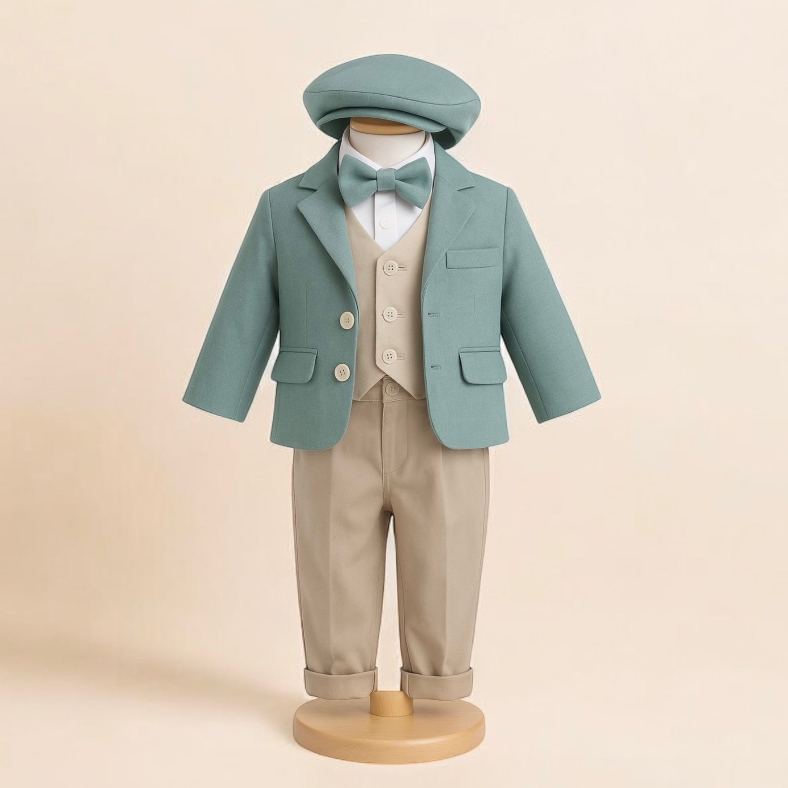 Costumas baiat asortat cu trusou