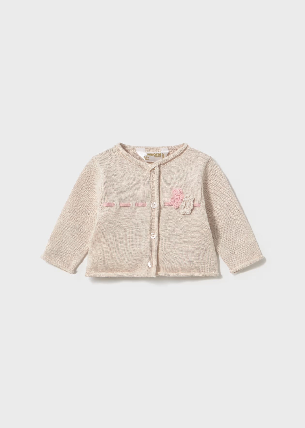 Set 3 piese tricot nou-nascut Mayoral