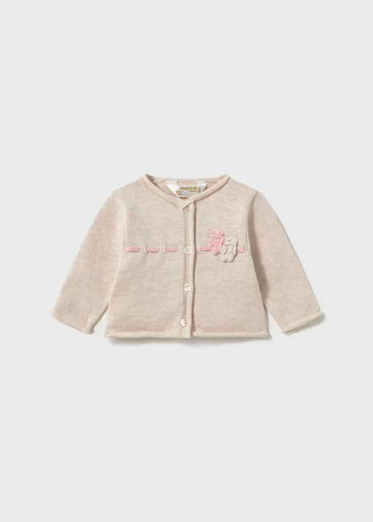 Set 3 piese tricot nou-nascut Mayoral