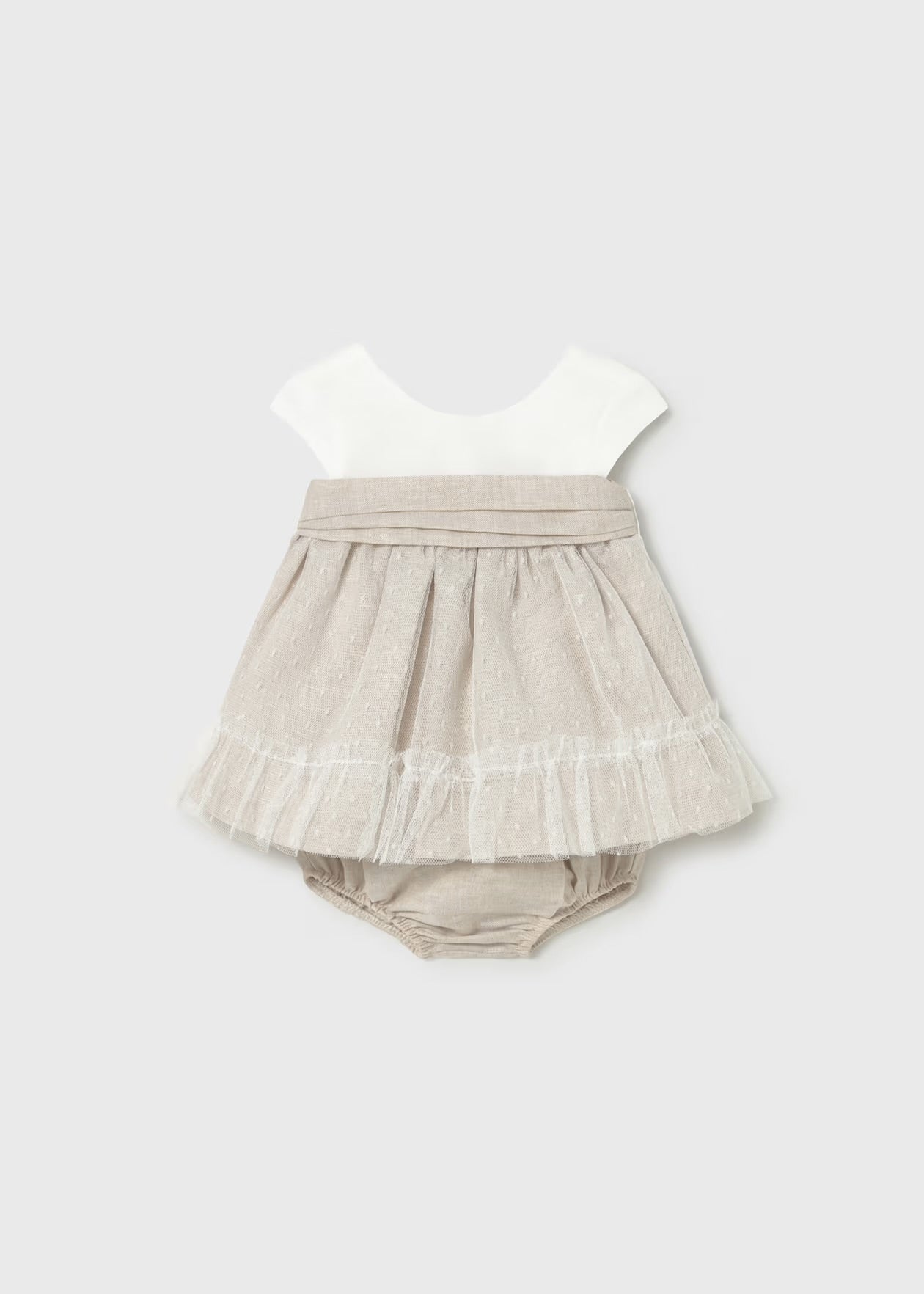 Rochie ceremonie cu chilotei nou-nascut