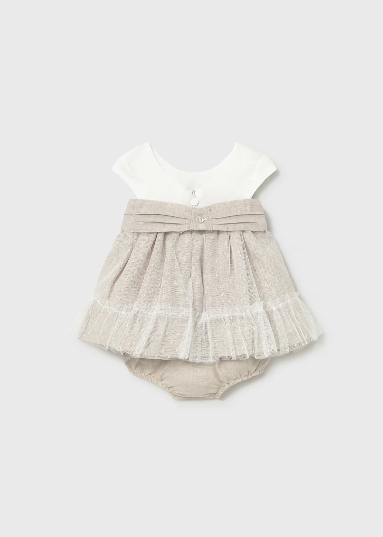 Rochie ceremonie cu chilotei nou-nascut