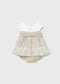 Rochie ceremonie cu chilotei nou-nascut