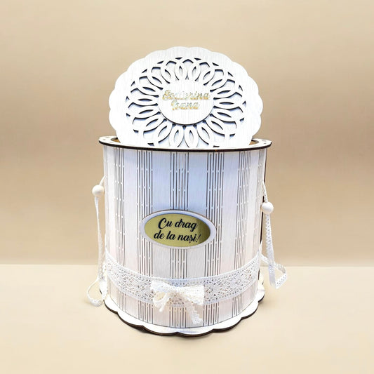 Cufar din lemn personalizat