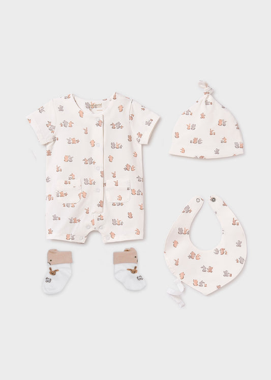Set cadou 4 piese bebe Mayoral