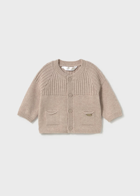 Jacheta tip cardigan nou-nascut