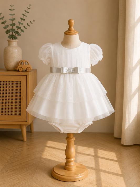 Rochie ceremonie cu chilotei nou-nascut