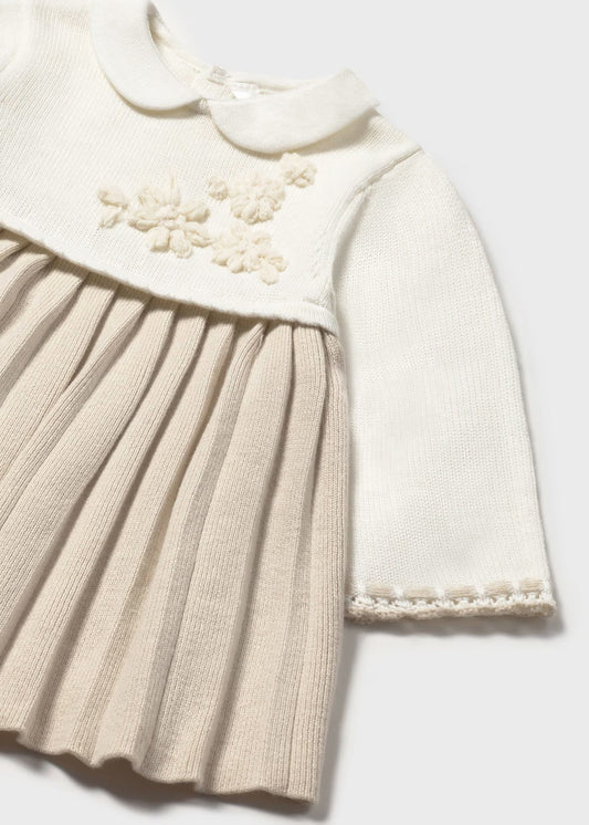 Rochie tricot nou-nascut