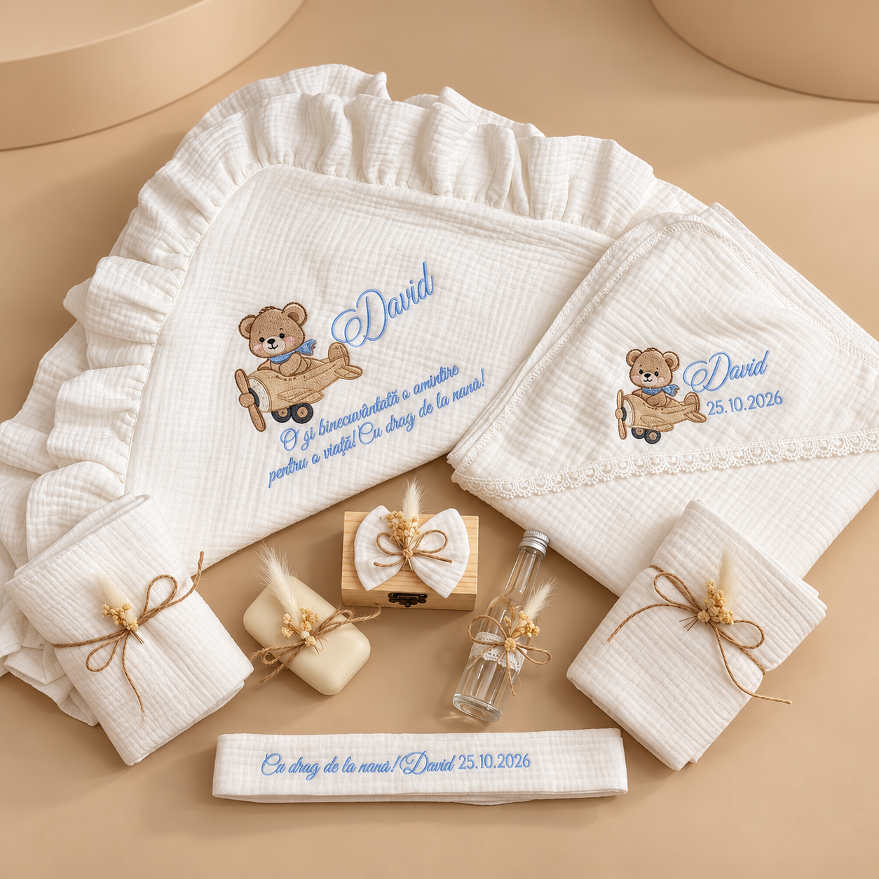 Trusou botez personalizat