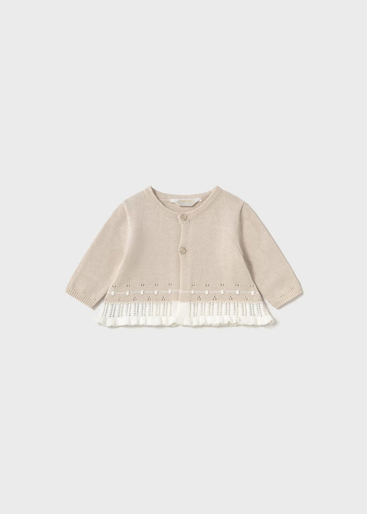 Set 3 piese tricot nou-nascut Mayoral