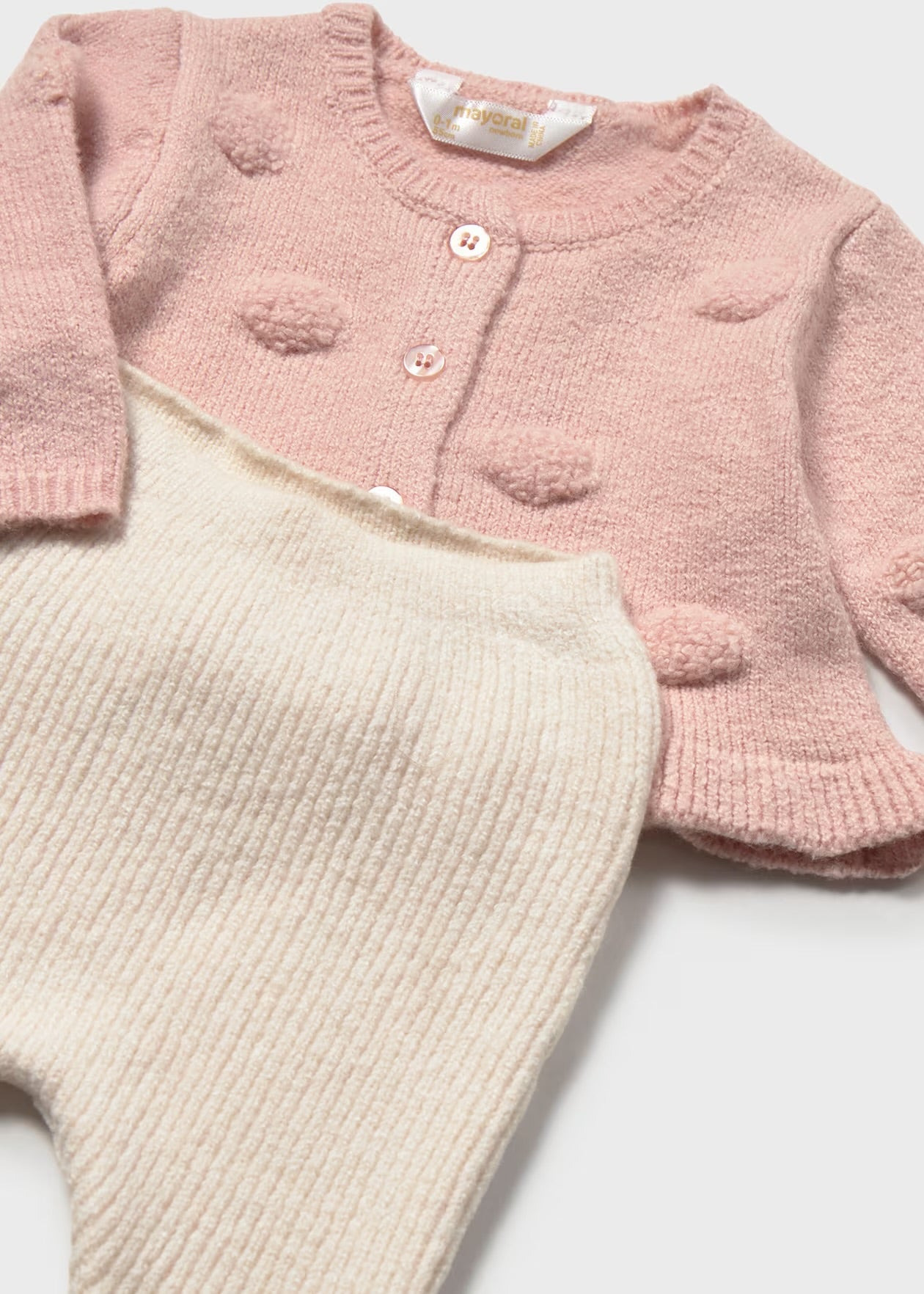 Set 3 piese tricotate Better Cotton nou-nascut