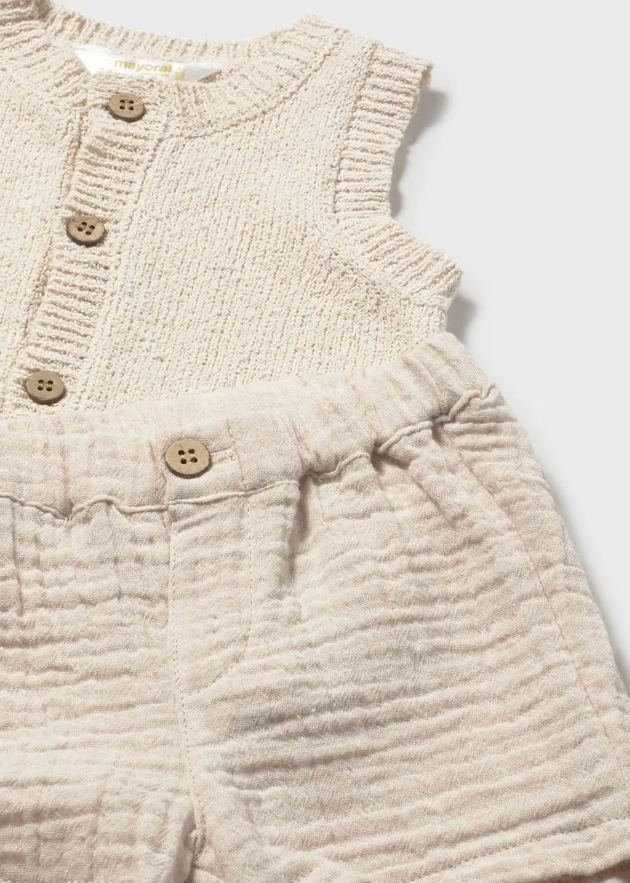 Set pantaloni scurti nou-nascut Mayoral
