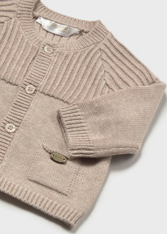 Jacheta tip cardigan nou-nascut