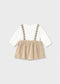 Sarafan tricot reiat nou-nascut