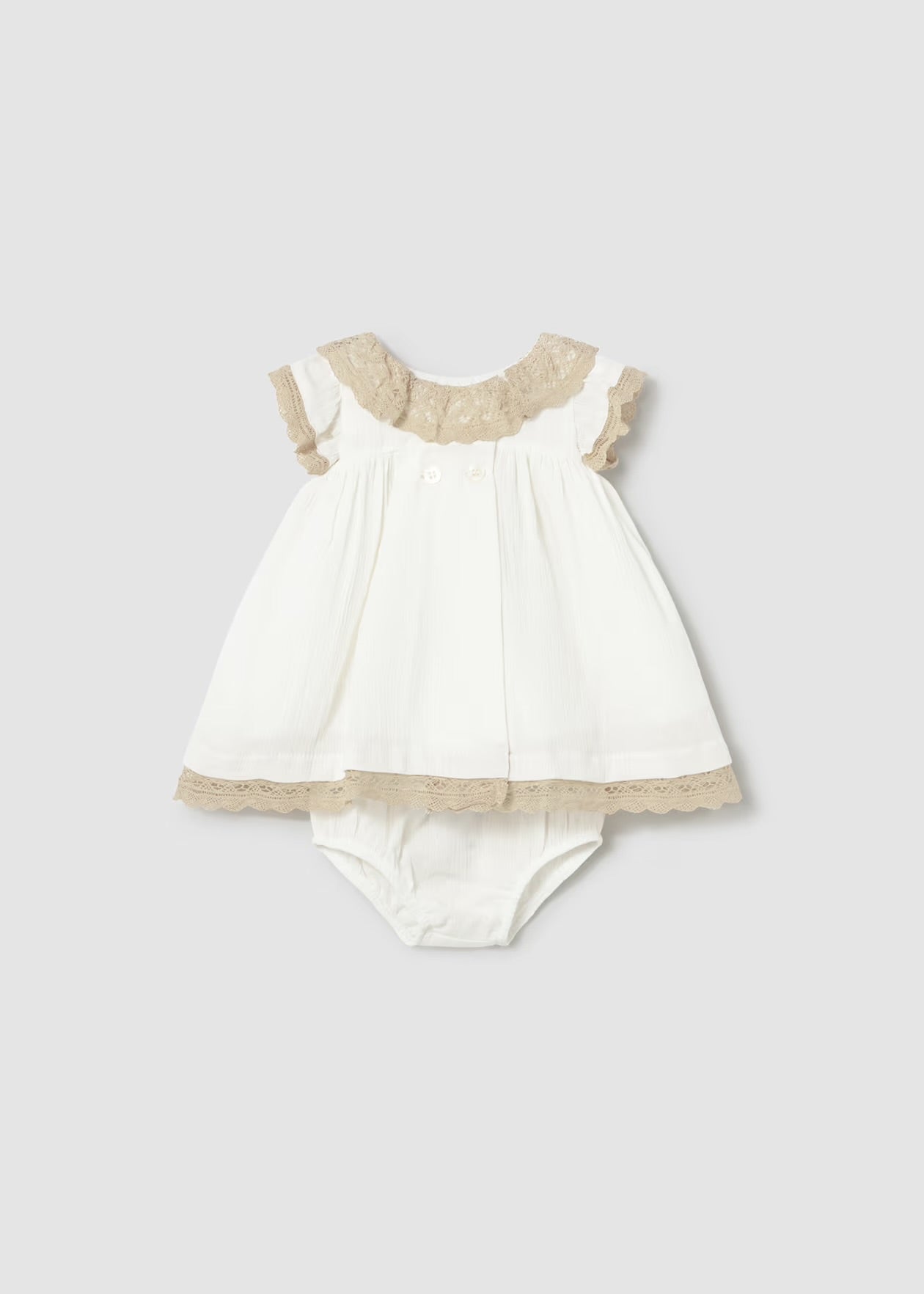 Rochie ceremonie cu chilotei nou-nascut