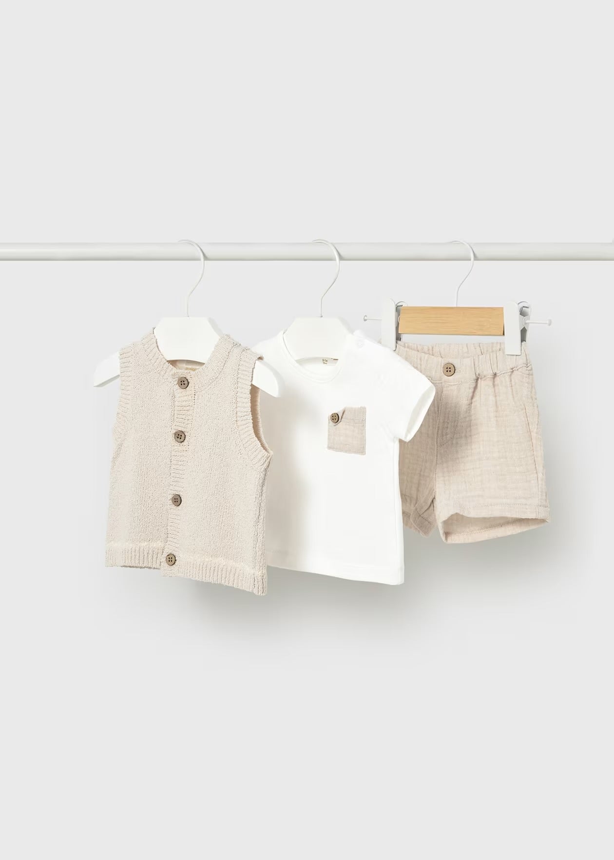 Set pantaloni scurti nou-nascut Mayoral