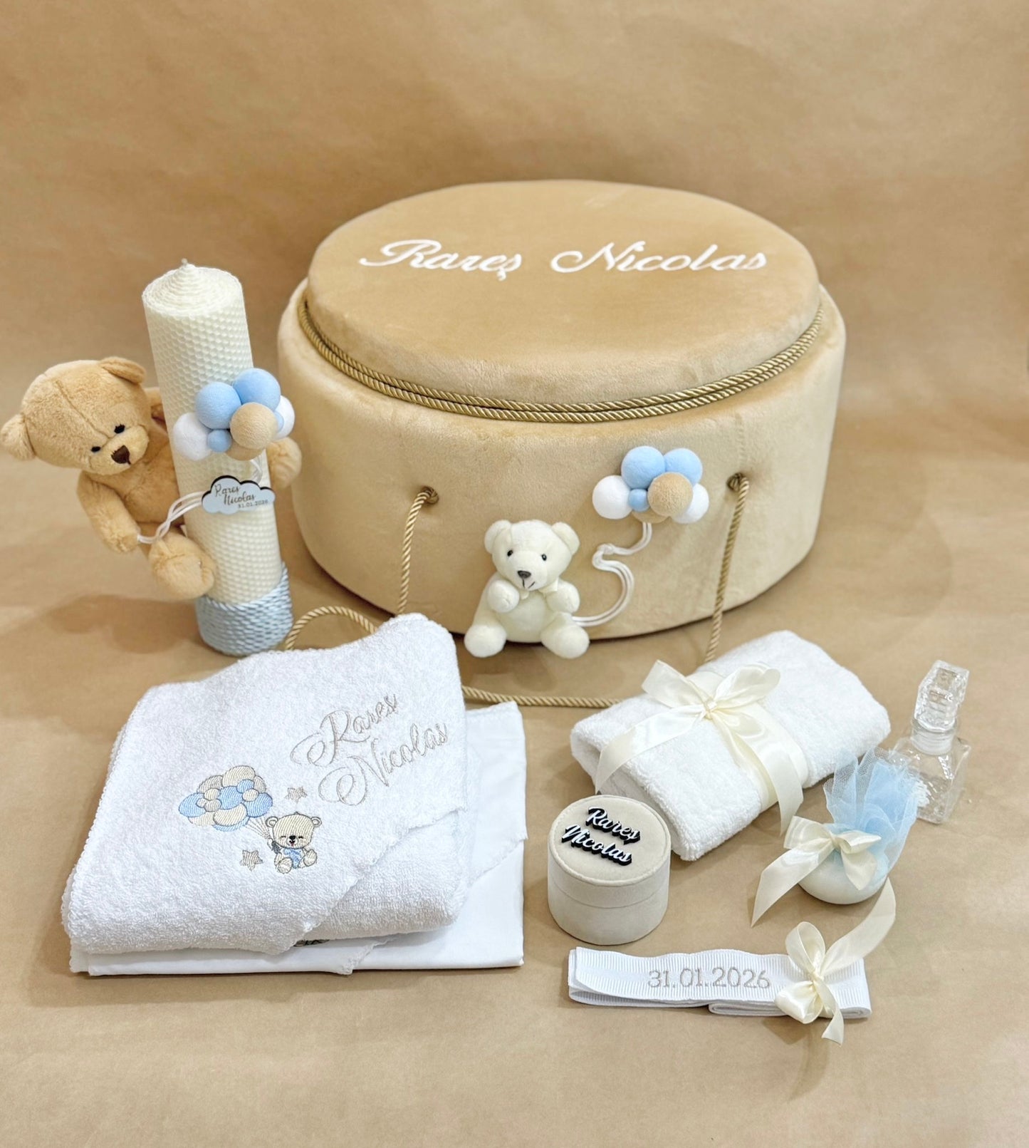 Set cufar, trusou si lumanare