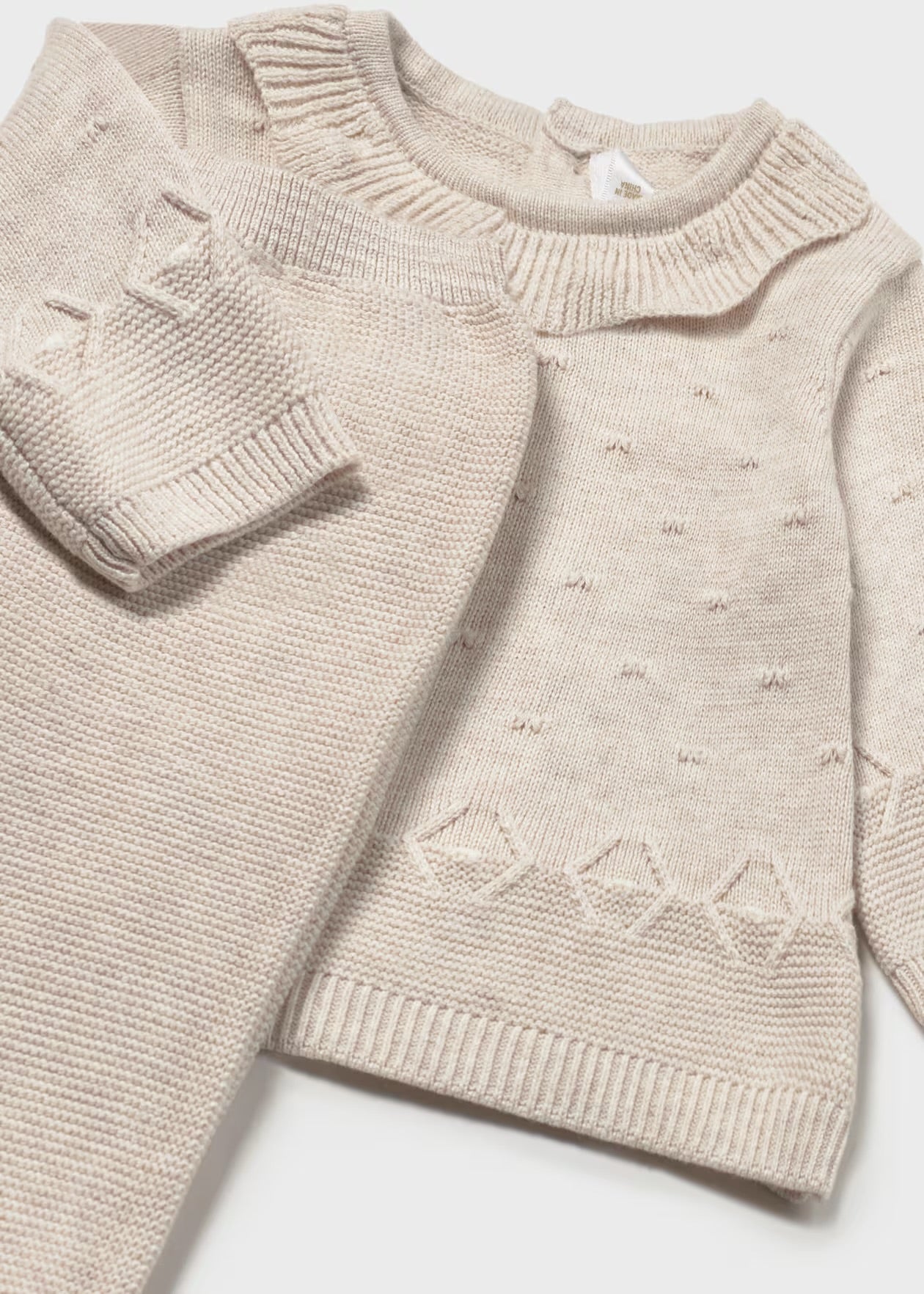 Set 3 piese tricotate Better Cotton nou-nascut