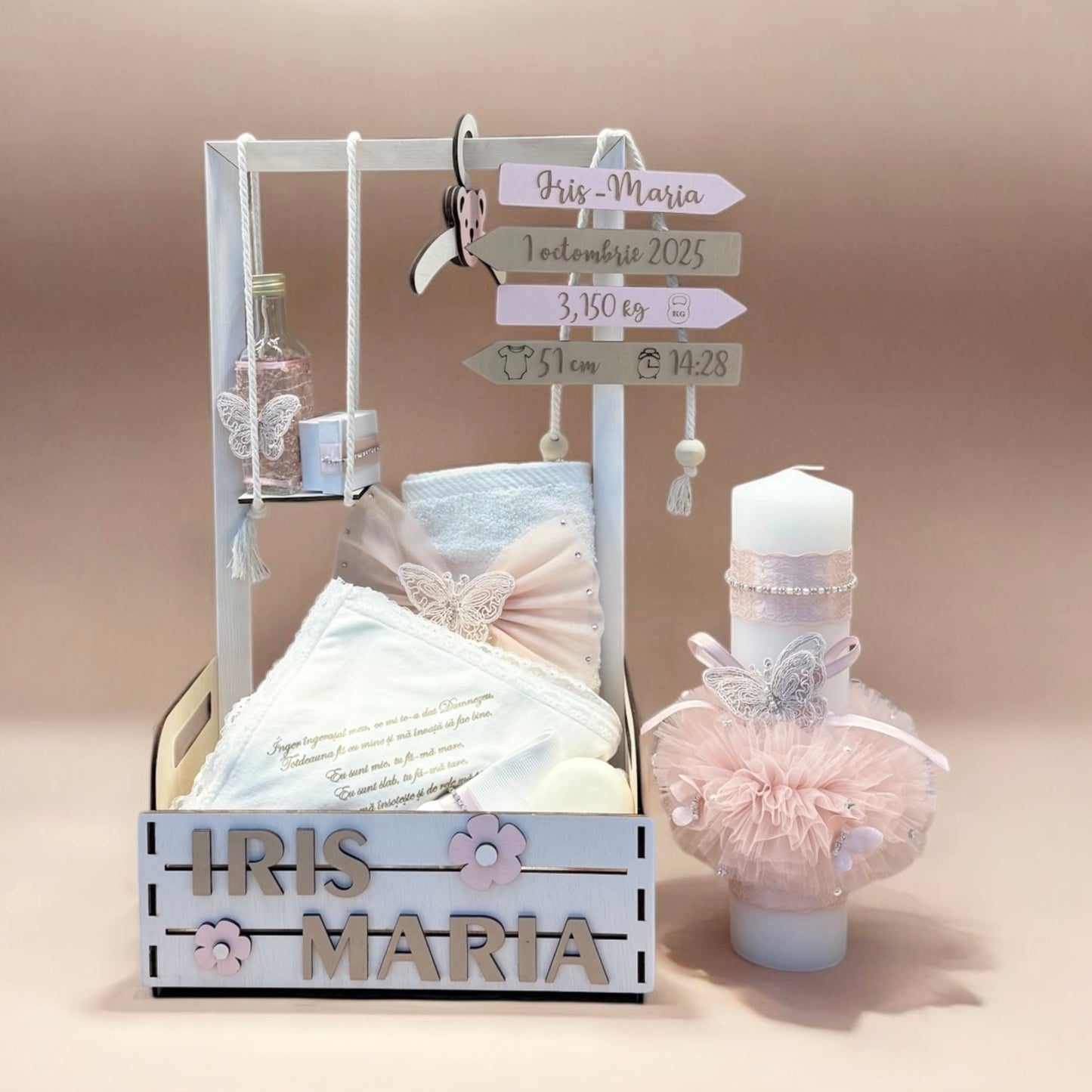 Set cufar, trusou si lumanare