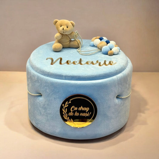 Cufar botez personalizat Nectarie