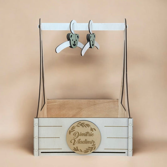 Cufar din lemn personalizat