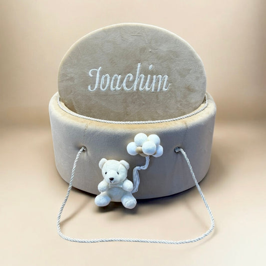 Cufar din catifea personalizat