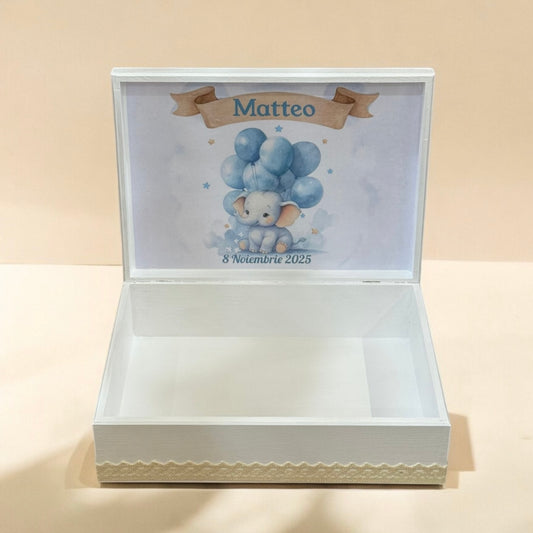 Cufar din lemn personalizat