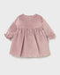 Rochie catifea nou-nascut