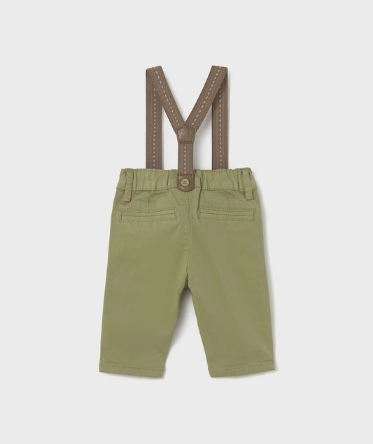 Pantaloni lungi bretele nou-nascut