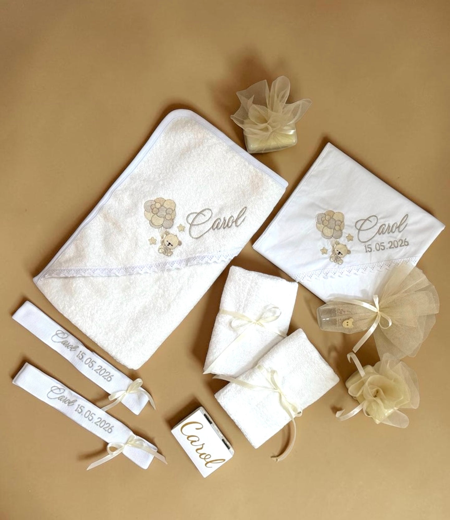Trusou personalizat pentru botez