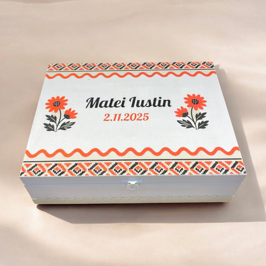 Cufar din lemn personalizat