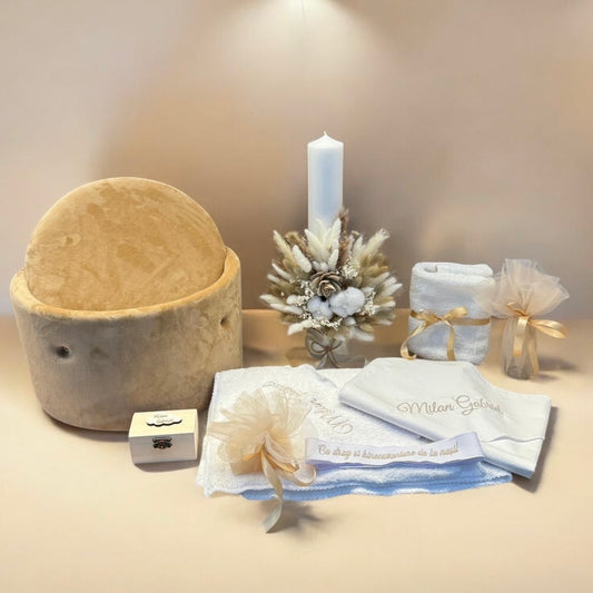 Set cufar, trusou si lumanare