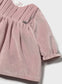 Rochie catifea nou-nascut