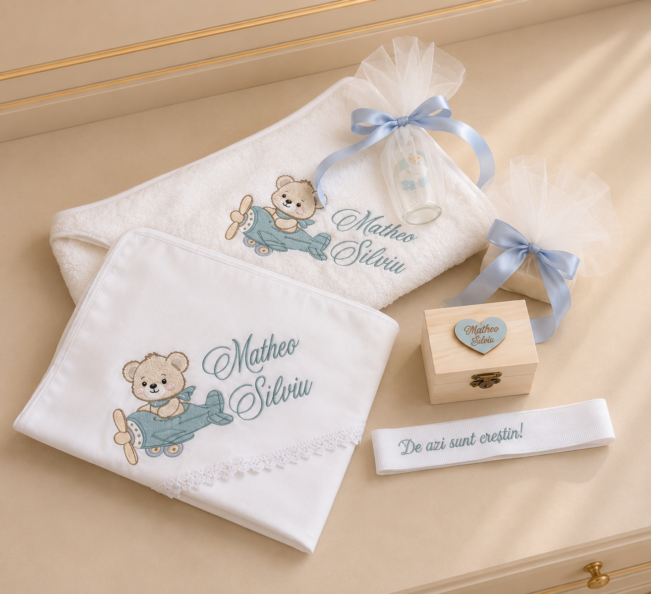 Trusou botez personalizat