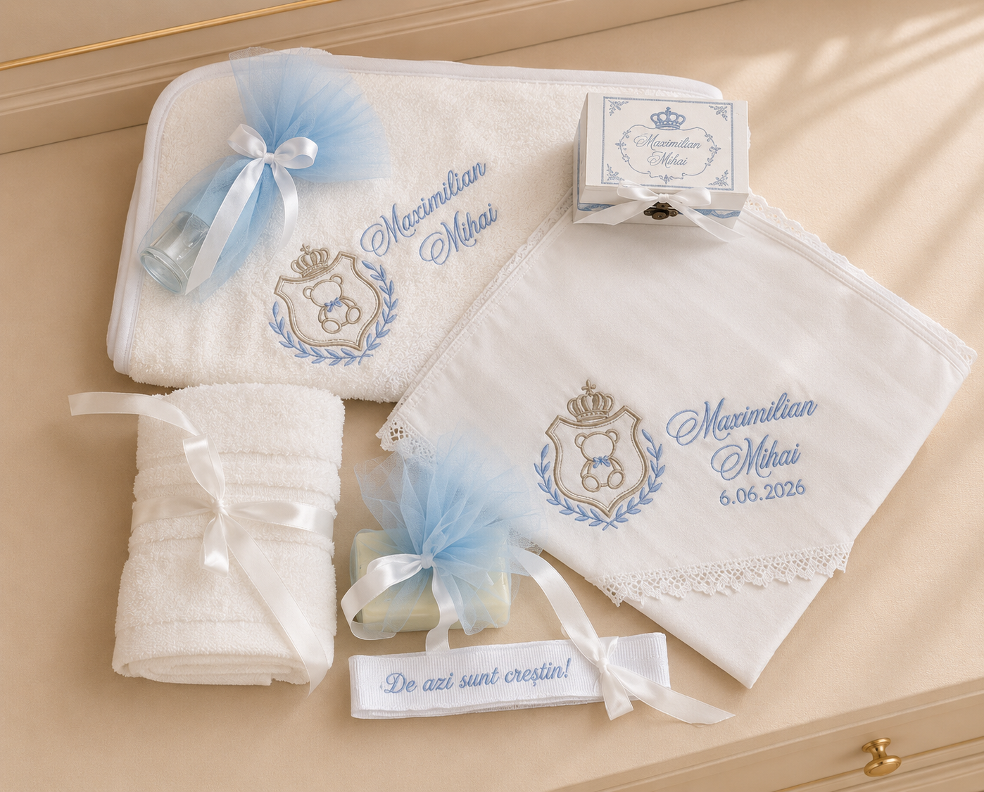 Trusou botez personalizat