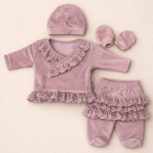 Compleu catifea nou-nascut