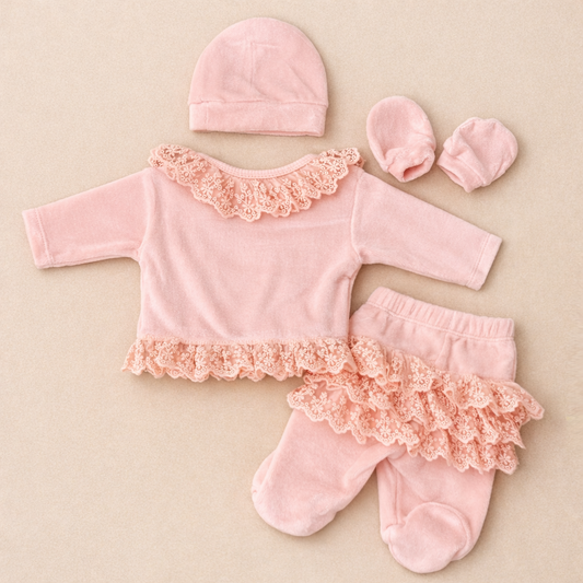 Compleu catifea nou-nascut