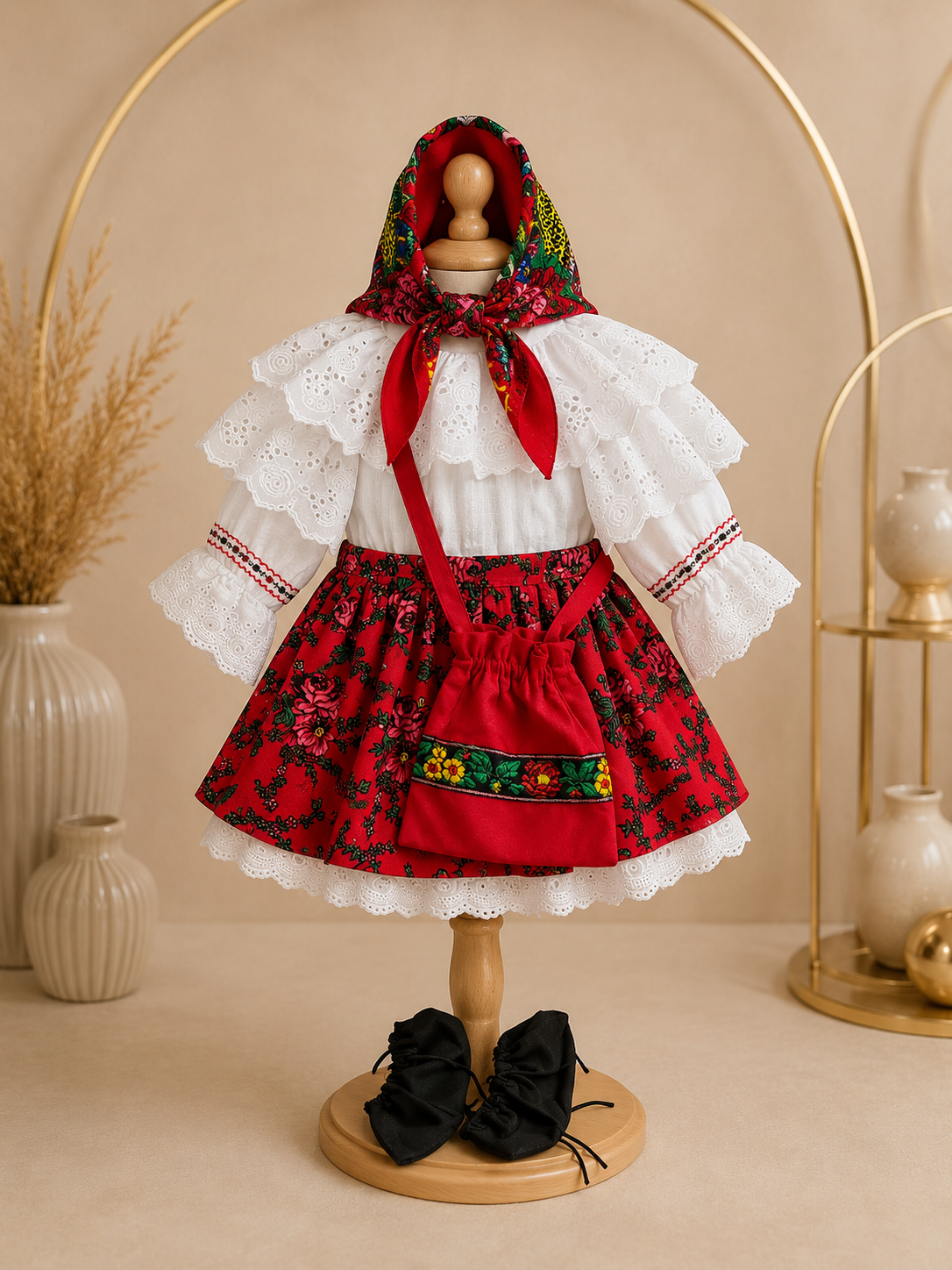 Set costum popular fetita