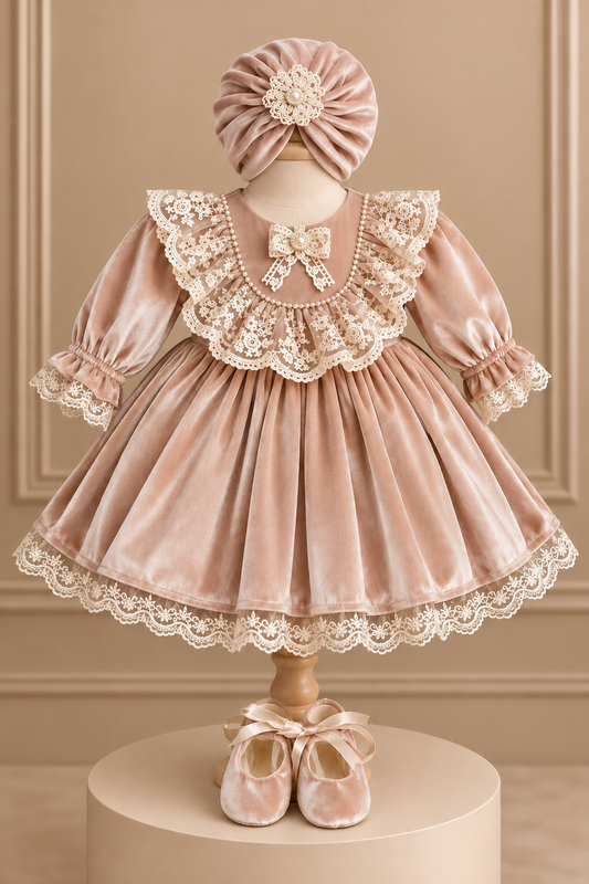 Set rochita si accesorii Beya Peach