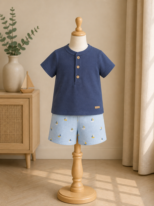 Set pantaloni scurti nou-nascut Mayoral