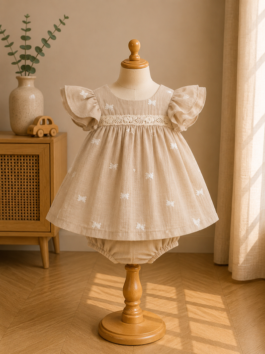 Rochie cu chilotei nou-nascut Mayoral