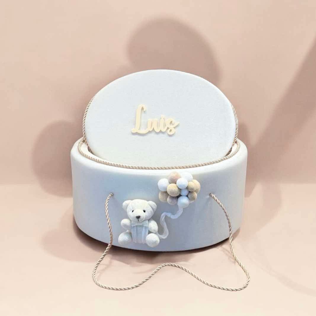 Cufar din catifea personalizat