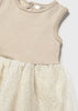 Rochie combinata tul nou-nascut